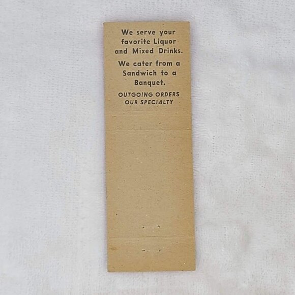 Front Strike Matchbook Cover Wolfie’s Restaurant Fort Lauderdale FL Florida - Picture 5 of 5